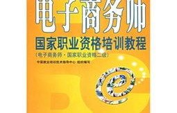 电子商务师专业书籍推荐